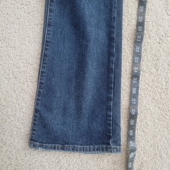 American Eagle Women's Blue Kick Boot Stretch Jeans Size 8 L - Picture 7 of 8